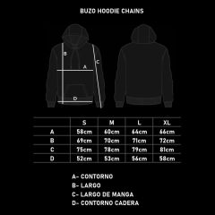 BUZO HOODIE CHAINS en internet