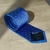 Gravata Slim Azul Pontilhada 2400 Fios - HS Store