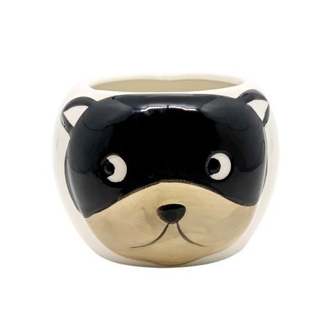Cachepot de Porcelana - Sweet Animals - Vaso Cachorrinho