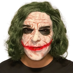 Máscara Realista Coringa ( The Joker ) com cabelo implantado | Batman o Cavaleiro das Trevas | Heath Ledger ( 2024 ) na internet