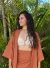 Conjunto Kimono e Saia Terra Natural na internet