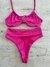 Conjunto Aro Franzido Cor de Rosa #4 na internet
