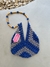 Bolsa Crochê Amélia - Azul Íris - comprar online