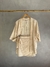 Conjunto de Kimono e Saia Bege Natural - comprar online