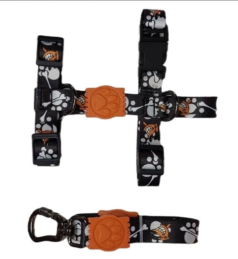 Conj. Peitoral "H" em Seda Premium - Ref. 212