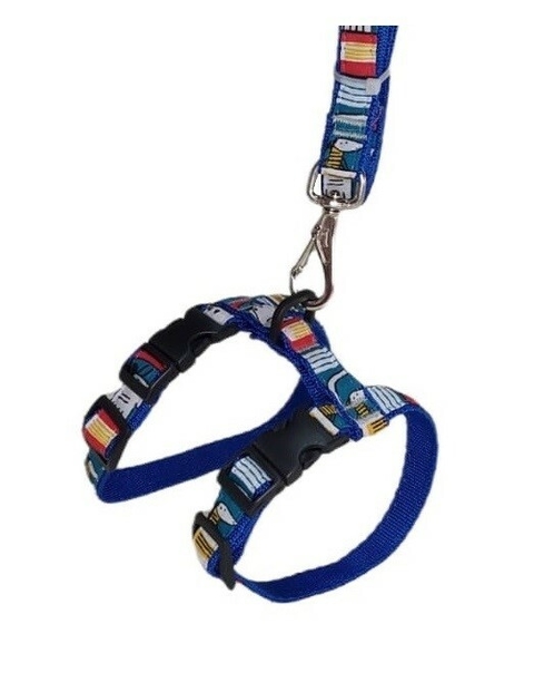 Conj. Peitoral para Gato Estampado (sem Pingente) - Ref. 52.1 - Couraça Pet