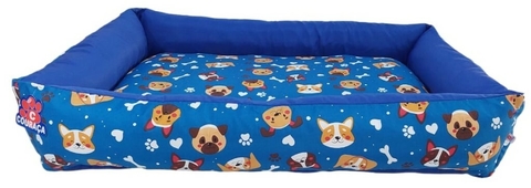 Cama Retangular Estampada em Micropet - Ref. 280