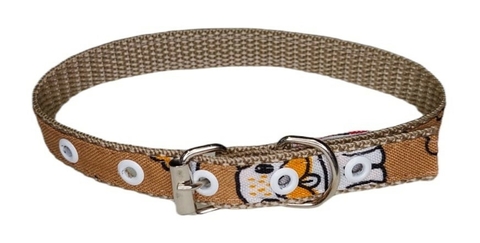Coleira Estampado em Nylon C.A. - Ref. 505