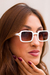 Óculos de Sol Square Branco - Jioh Glasses