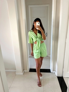 BLUSA ATENA - VERDE MENTA na internet