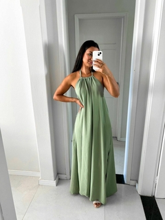 VESTIDO SERENA - VERDE MENTA