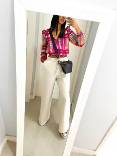PANTALONA DE MOLETOM - OFF WHITE - Volar Brand