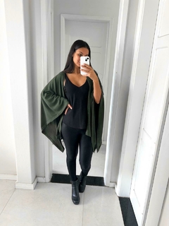 KIMONO LUNAR - VERDE MILITAR