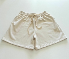 SHORT DE MOLETOM - OFF WHITE - Volar Brand