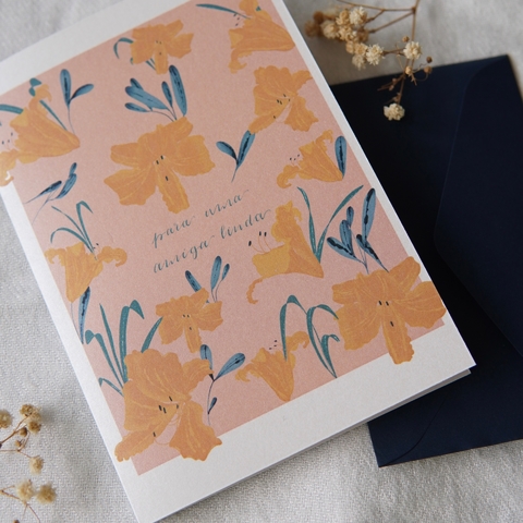 Cartão ‘Lírio’