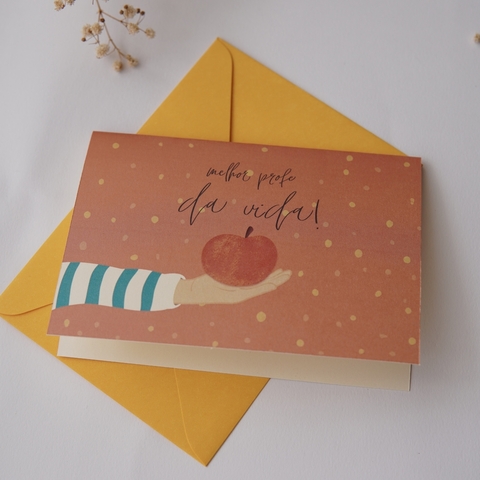 Cartão ‘Melhor Profe’