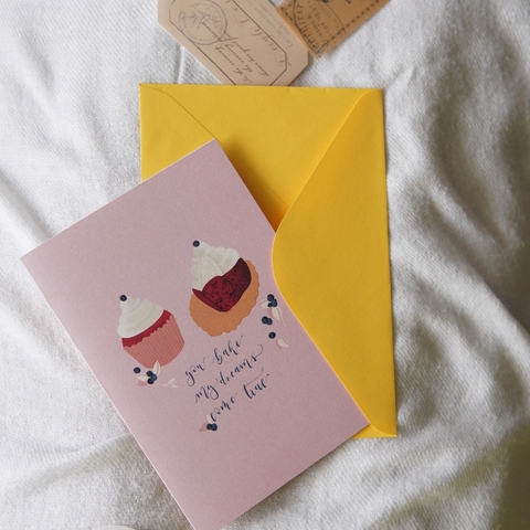 Cartão ‘Sonho de Red Velvet’