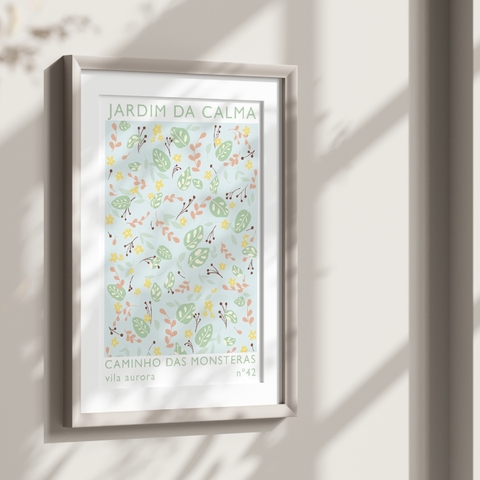 Jardim da Calma - Pôster