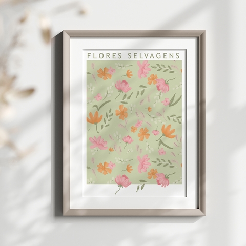 Flores Selvagens - Pôster