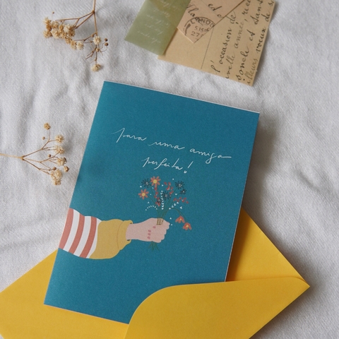 Cartão ‘Amiga Perfeita’