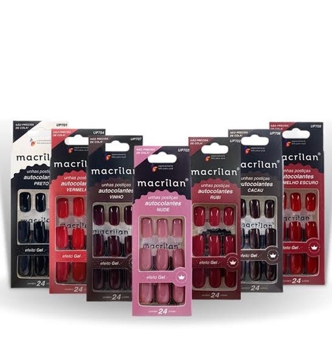Unhas Postiças Autocolantes - Macrilan