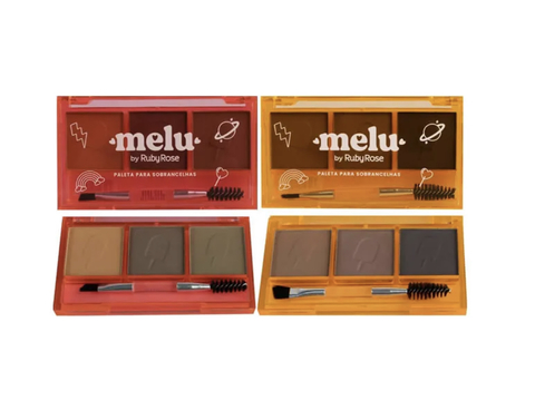 Paleta para sobrancelhas Melu by Ruby Rose