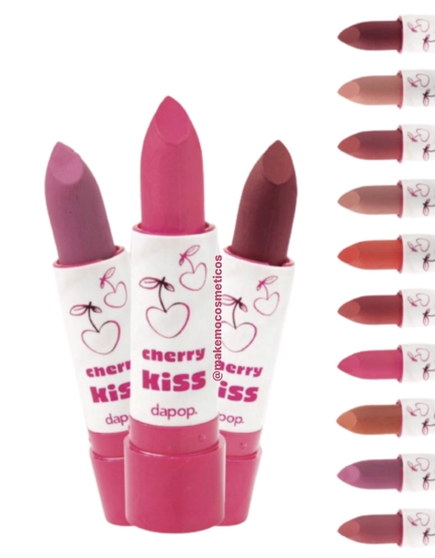 Kit com 10 Batons em bala Cremoso - Dapop