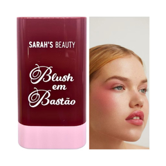 Blush em bastão Sarahs Beauty - Makemô Cosméticos