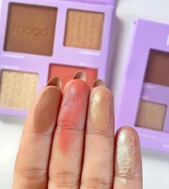 Paleta de Contorno, Blush e Iluminador "Over the Top" da Ruby Rose - comprar online