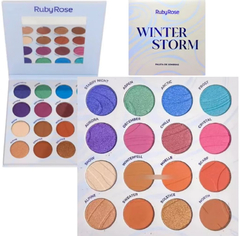 Winter Storm - Paleta de sombras Ruby Rose