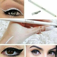 Lápis para olhos branco com apontador da Luisance na internet