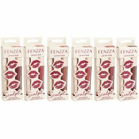 Sculpt Lip Kit Duo Batom líquido Matte + Lápis labial - Fenzza