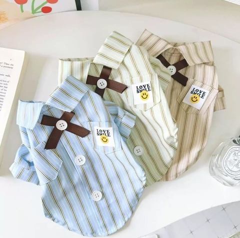 Camisão Listrado Pet