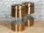 Frasco forrado bronce