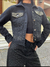 CAMPERA JEANS TACHAS Y STRAS - TALLE L
