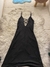 Vestido de fiesta negro largo - comprar online