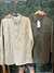 CAMISA TELA IMPERMEABLE DE TRABAJO UNISEX - BEIGE TALLE L - DISPONIBLE