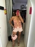 BLUSA ROSADA ESTILO COQUETTE - TALLE UNICO - SHORT JEANS ROSADO IMPORTADO - TALLE 36 - comprar online
