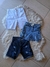 TALLE 16 - BERMUDA JEANS BLANCO- BERMUDA JEANS CARGO - BEMUDA JEANS NEGRA