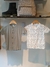 TALLE 8 - CAMISA CUELLO MAO GRIS - REMERA PIQUE CUELLO MAO