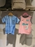TALLE 6 - REMERA BATICK CELESTE ESTAMPA DORSO Y FRENTE - MUSCULOSA DEPORTIVA BASQUEBALL