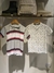 TALLE 12 - REMERA CUELLITO A RAYAS AZUL, GRIS Y BLANCO - REMERA CUELLO MAO PIQUE BARCOS-