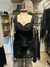 CONJUNTO 2 PIEZAS BRILLOS NEGROS TALLE 5