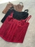 CORSET ENCAJE Y AROS -DISPONIBLE EN COFFE , BORRAVINO , Y NEGRO - TALLE XS S Y M