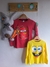 REMERA ESTAMPADA CARS ALGODÓN TALLE 1O - REMERA ESTAMPADA BOB ESPONJA ALGODON TALLE 6