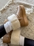 PANTUBOTAS BEIGE CON PELUDITO TALLE 38-39
