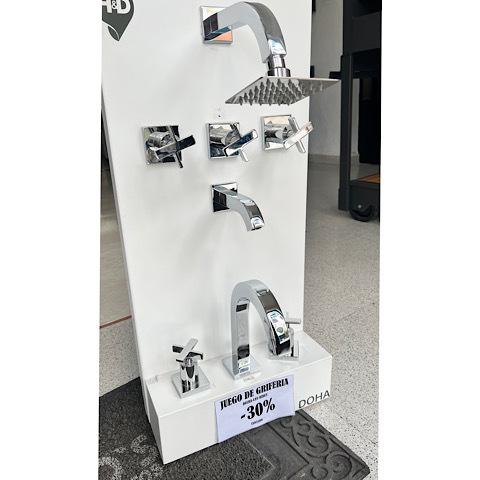 Kit ducha lavatorio bidet 30% OFF