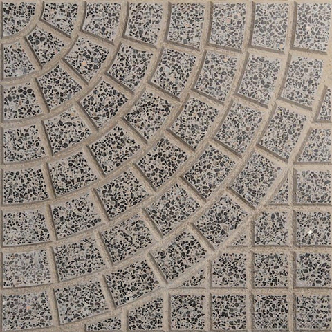 Adoquín circular - Gris Plomo 40X40