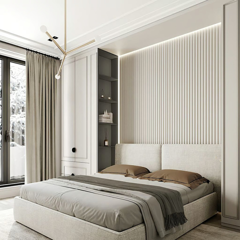 PARED INTERIOR WALL PANEL MARFIL - comprar online