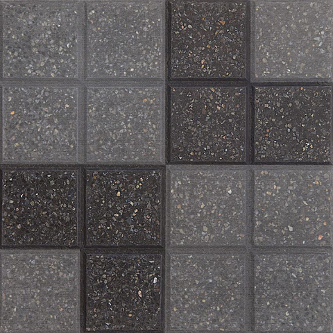 Doble L Verde Alpes/Negro 16 panes 40X40